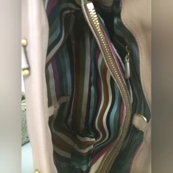 Coach 12980 Hampton Collection, Legacy Travel Bag, Tan - Picture 9 of 15